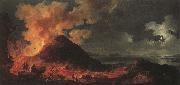 Pierre-Jacques Volaire Eruption of Mount Vesuvius Sweden oil painting artist